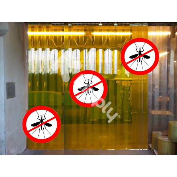 Lanière PVC anti-moustique pour porte à lanières - Kimply