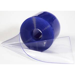 Laniere PVC souple transparent, rouleau PVC transparent, bande